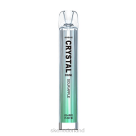 Ske Vape Kopen - SKE Crystal Bar wegwerp damp zure appel ZRL465