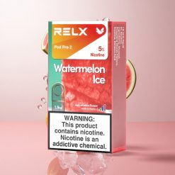 RELX Pod Pro 2 600 Puffjes Watermeloen IJs Nicotinegehalte: 5%