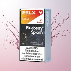 RELX Pod Pro 2 600 Puffs Blauwe Bes Smaken Nicotinegehalte:3%