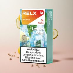 RELX Pod Pro 2 600 Puffs Citroen Munt Vape Apparaat met 1,9ml Vloeistofcapaciteit