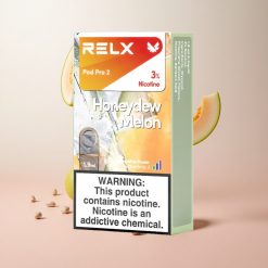 RELX Pod Pro 2 600 Puffs Honingmeloen 1.9ml 3% Nicotine 3 Voltage Modes