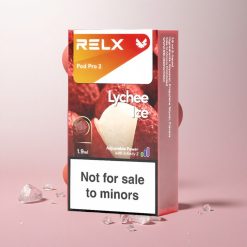 RELX Pod Pro 2 600 Puffs Lychee IJs Nicotinevrij 1,9ml