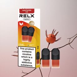 RELX Pod Pro 2 600 Puffs Meidoorn IJs Nicotinegehalte: 1,8%