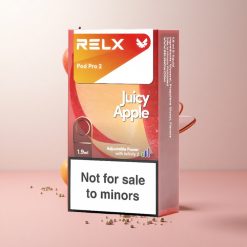 RELX Pod Pro 2 600 Puffs Sappige Appel Nicotinevrij 1.9ml