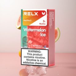 RELX Pod Pro 2 600 Puffs Watermeloen IJs Nicotine 3% 1.9ml