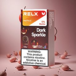 RELX Pod Pro 2 600 puffs Donkere Glinster 1.9ml 5% Nicotin