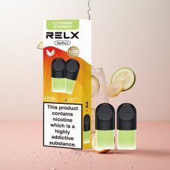 RELX Pod Pro 2 600 puffs Drankje-Komkommer Limonade Nicotinegehalte:1.8%