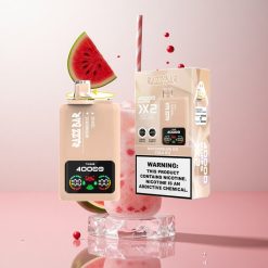 Razz Bar 40000 Puffs Wegwerp Vape Watermeloen Ijs_Cola Ijs met Power Screen Display & 1.0 Ohm 2 Mesh Coil