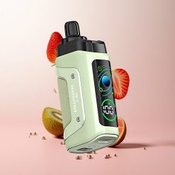 Razz Bar 45000 Puffs Wegwerp Vape Aardbei Kiwi Met 1.0 Ohm Mesh Coil & Type-C Oplaadbaar