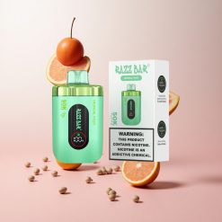 Razz Bar 50K Puffs Wegwerp Vape Tropisch Fruit & Framboos 50.000 Puffs, 650 Mah Batterij